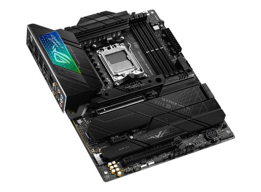 ASUS ROG STRIX X670E-F GAMING WIFI,AMD Socket AM5 for AMD Ryzen™ 7000 Series Desktop Processors, DDR5 6400 MT/s+,PCIe 5.0
