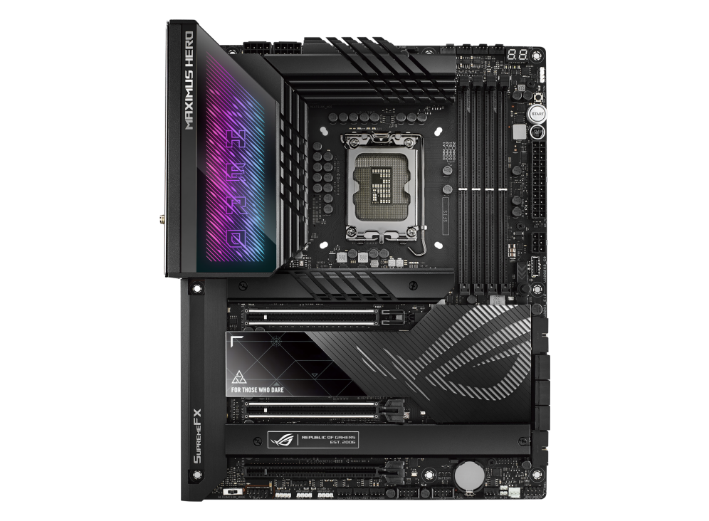 ASUS ROG Maximus Z790 Hero Intel® Socket LGA1700 for 13th Gen Intel® Core™ Processors & 12th Gen Intel® Core™, Pentium® Gold and Celeron® Processors*