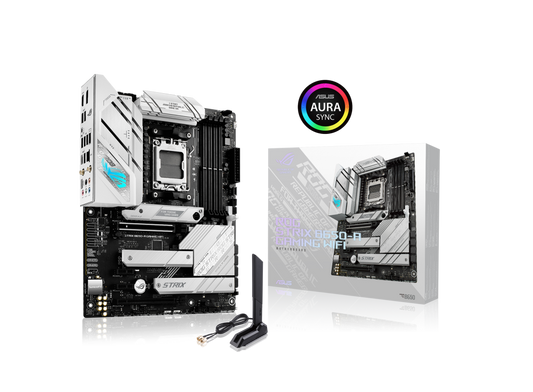 ASUS STRIX B650-A GAMING WIFI,AMD Socket AM5 for AMD Ryzen™ 7000 Series Desktop Processors WiFi 6E,DDR5 6400 MT/s+