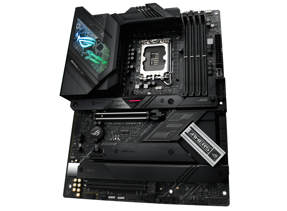 ASUS ROG STRIX Z690-F GAMING WIFI,Intel®Z690 LGA 1700 ATX motherboard with PCIe®5.0, 16+1 power stages, DDR5 memory support