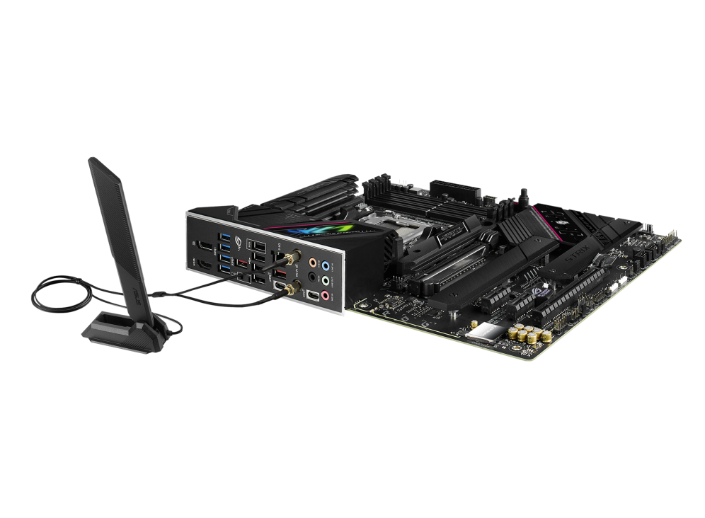 ASUS ROG STRIX B650E-F GAMING WIFI,AMD Socket AM5 for AMD Ryzen™ 7000 Series Desktop Processors PCIe 5.0 An x16 slot and on-board M.2 slot,WiFi 6E