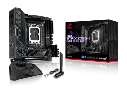 ASUS ROG STRIX Z790-I GAMING WIFI Intel® Socket LGA1700 for 13th Gen Intel® Core™ Processors & 12th Gen Intel® Core™, Pentium® Gold and Celeron® Processors