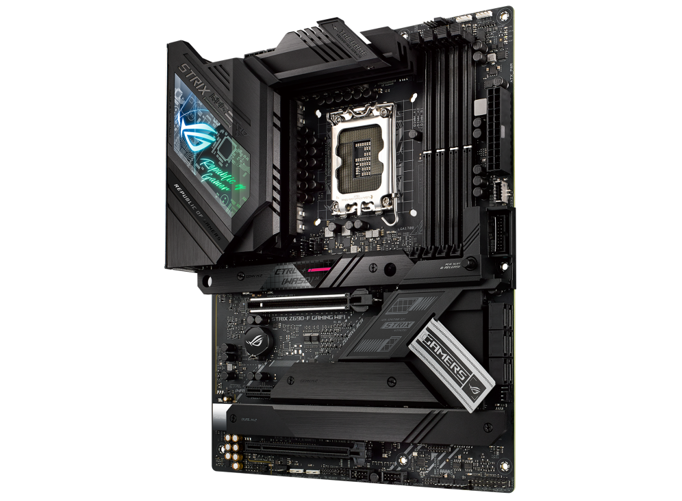 ASUS ROG STRIX Z690-F GAMING WIFI,Intel®Z690 LGA 1700 ATX motherboard with PCIe®5.0, 16+1 power stages, DDR5 memory support