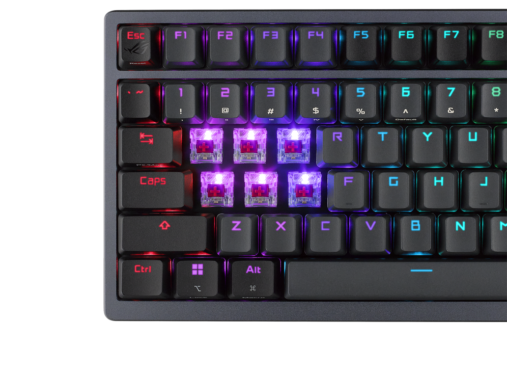 ASUS M701 ROG AZOTH WL (PBT)(NX)(BLUE/RED) GAMING KEYBOARD