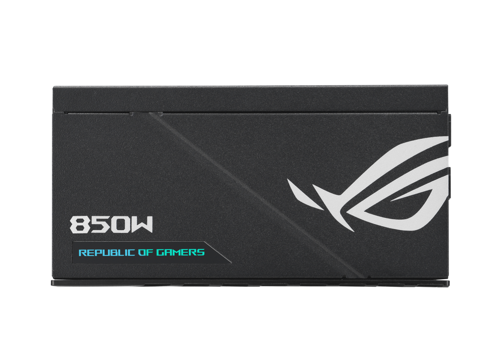 ASUS ROG Loki 850W Platinum, ROG Heatsinks, Axial-tech Fan Design, Dual Ball Fan Bearings