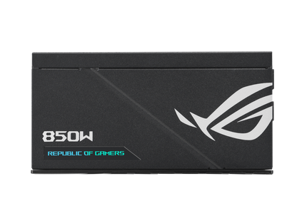 ASUS ROG Loki 850W Platinum, ROG Heatsinks, Axial-tech Fan Design, Dual Ball Fan Bearings