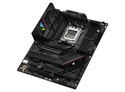 ASUS ROG STRIX B650E-F GAMING WIFI,AMD Socket AM5 for AMD Ryzen™ 7000 Series Desktop Processors PCIe 5.0 An x16 slot and on-board M.2 slot,WiFi 6E