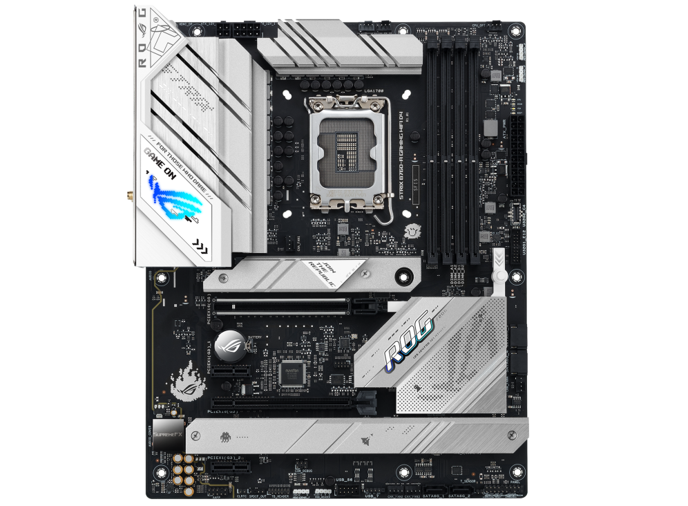 ASUS ROG STRIX B760-A GAMING WIFI D4k, Intel® Socket LGA1700 for 13th Gen Intel® Core™ Processors & 12th Gen Intel® Core™, Pentium® Gold and Celeron® Processors