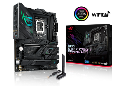 ASUS ROG STRIX Z790-F GAMING WIFI Intel® Socket LGA1700 for 13th Gen Intel® Core™ & 12th Gen Intel® Core™, Pentium® Gold and Celeron® Processors*