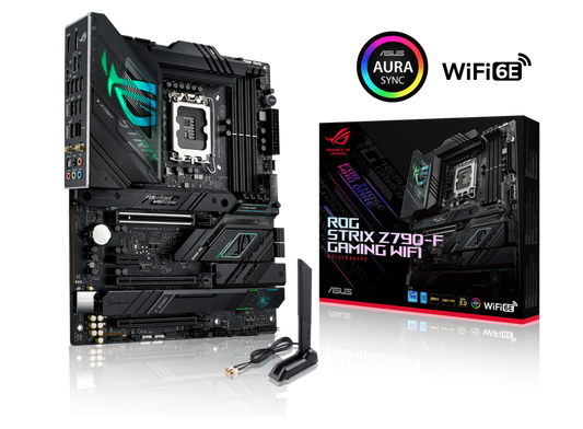 ASUS ROG STRIX Z790-F GAMING WIFI Intel® Socket LGA1700 for 13th Gen Intel® Core™ & 12th Gen Intel® Core™, Pentium® Gold and Celeron® Processors*