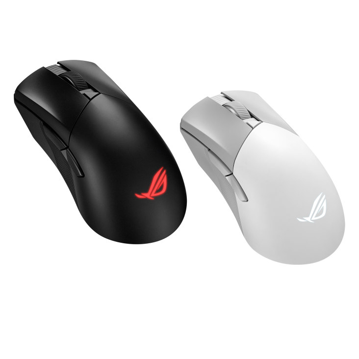 ASUS ROG Gladius III Wireless AimPoint lightweight 79-gram wireless RGB gaming mouse, tri-mode connectivity, ROG SpeedNova wireless technology, swappable mouse switches, ROG Micro Switches