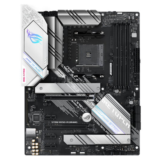 ASUS ROG STRIX B550-A GAMING, Ready for 3rd Gen AMD Ryzen processors, PCIe 4.0-ready, dual M.2, USB 3.2 Gen 2 Type-C plus HDMI 2.1 and DisplayPort 1.2 output support