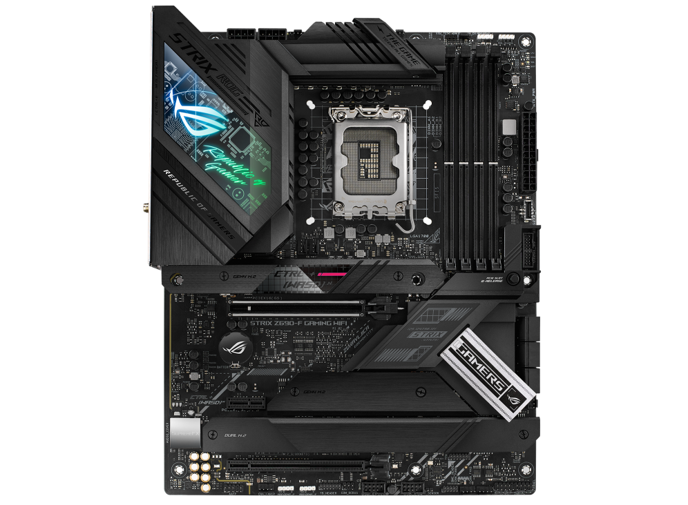 ASUS ROG STRIX Z690-F GAMING WIFI,Intel®Z690 LGA 1700 ATX motherboard with PCIe®5.0, 16+1 power stages, DDR5 memory support