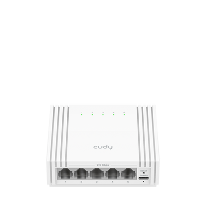 Cudy 5-Port 2.5G Light Managed Switch with USB-C