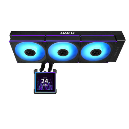 LIAN-LI HYDROSHIFT II LCD-S 360 with CL wireless fans Black | White