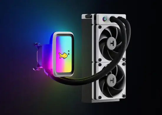 Hyte Thicc Q60 Digital Processor Cooling Cpu Liquid Coolers