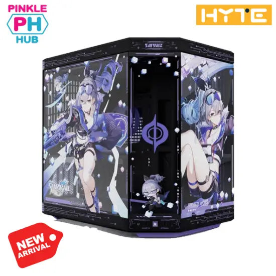 Hyte Y70 Silver Wolf Bundle - 848604048178 Desktop Casing