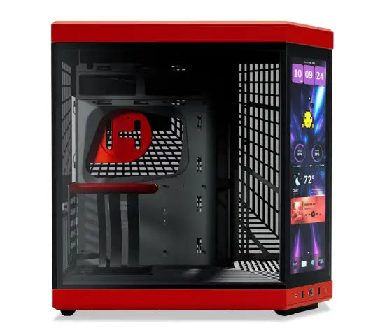 Hyte Y70 Touch Infinite - Black Cherry Pc Case