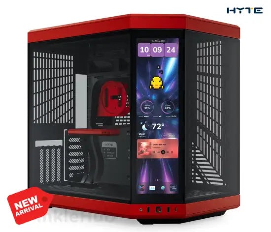 Hyte Y70 Touch Infinite - Black Cherry Pc Case