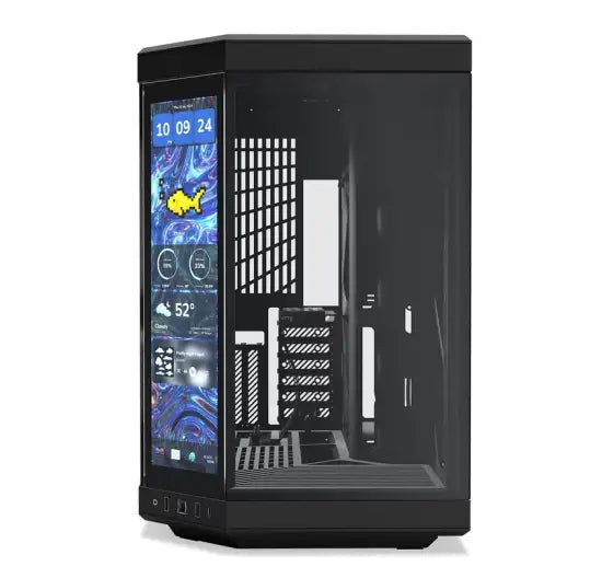 Hyte Y70 Touch Infinite Black Lcd 14.9’’ - 848604049267 Desktop Casing