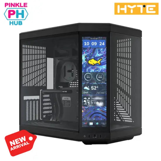 Hyte Y70 Touch Infinite Black Lcd 14.9’’ - 848604049267 Desktop Casing