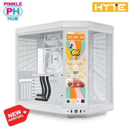 Hyte Y70 Touch Infinite Snow White Lcd 14.9’’ - 848604049274 Desktop Casing