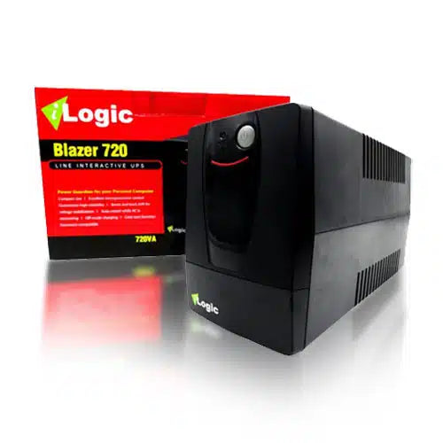 iLogic Blazer UPS with AVR and Surge Protector Uninterruptible Power Supply (720VA/1000VA/1200VA/1500VA/2000VA)