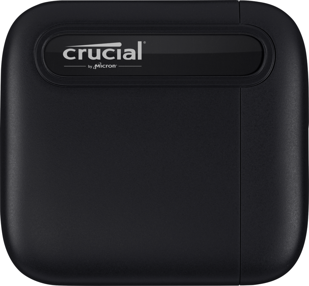 CRUCIAL X6 2TB Portable SSD - USB 3.2 Gen-2 (10Gb/s), 800MB/sl Read