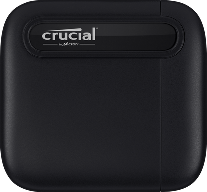 CRUCIAL X6 2TB Portable SSD - USB 3.2 Gen-2 (10Gb/s), 800MB/sl Read