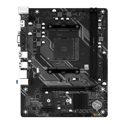 EMAXX EMX-B450M-PRO AMD Motherboard ® B450 Chipset,Socket AM4 Processor,Dual DDR4, 2*DIMM