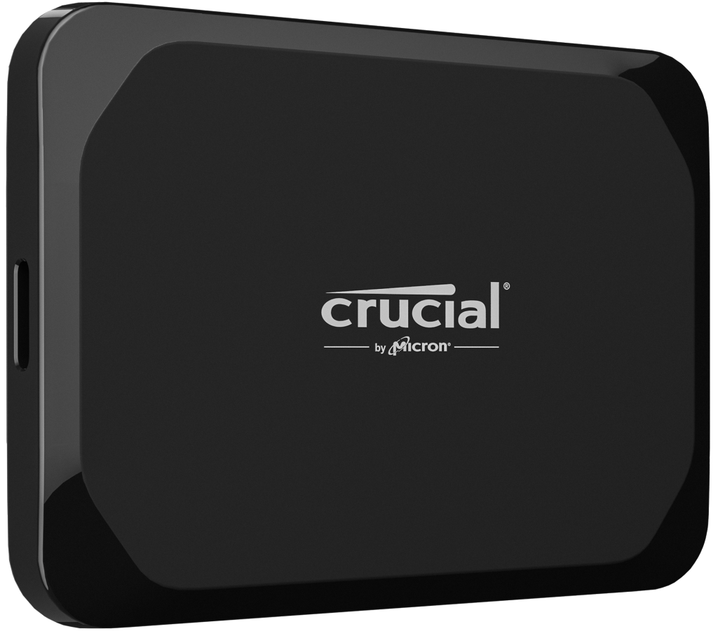 CRUCIAL X9 2TB Portable SSD - USB 3.2 Gen-2 (10Gb/s), 1050MB/s Read