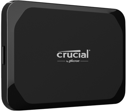 CRUCIAL X9 2TB Portable SSD - USB 3.2 Gen-2 (10Gb/s), 1050MB/s Read