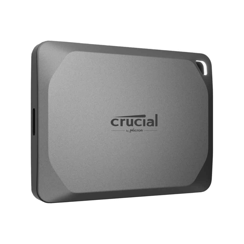 CRUCIAL X9 Pro 1TB Portable SSD - USB 3.2 Gen-2 (10Gb/s), 1050MB/s Read, 1050MB/s Write