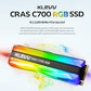 KLEVV CRAS C700 RGB M.2 2280 NVMe - 960GB (K960GM2SP0-C7R)