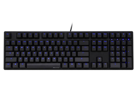DUCKY One Blue LED Double Shot ABS Mechanical Keyboard, Blue LED, Cherry MX Brown (DKON1508S-BUSADAAB1)