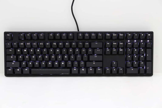 DUCKY One White LED Double Shot ABS Mechanical Keyboard White LED, Cherry MX Brown (DKON1508S-BUSADAAW1)