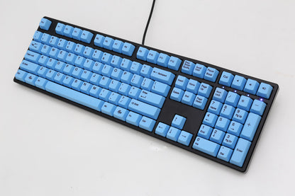 DUCKY One Blue on Black Dye Sub PBT Mechanical Keyboard  Cherry MX Blue (DKON1508F-CUSPHBAB1)