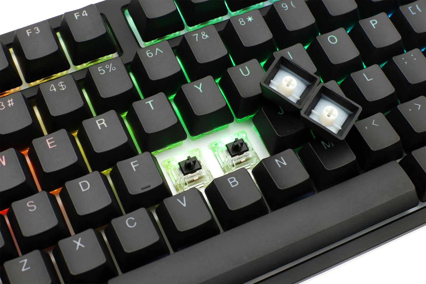 Ducky One 2 RGB TKL RGB LED Double Shot PBT Mechanical Keyboard