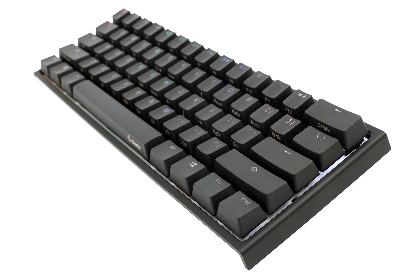 Ducky One 2 Mini v2 RGB LED 60% Double Shot PBT Mechanical Keyboard MX BROWN