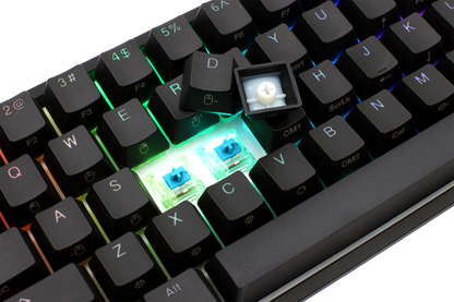 Ducky One 2 Mini v2 RGB LED 60% Double Shot PBT Mechanical Keyboard MX BROWN