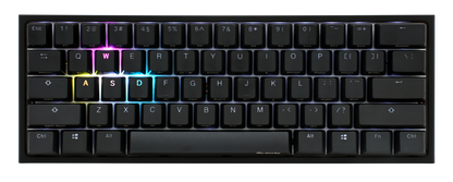 Ducky One 2 Mini v2 RGB LED 60% Double Shot PBT Mechanical Keyboard MX BROWN