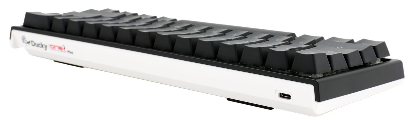 Ducky One 2 Mini v2 RGB LED 60% Double Shot PBT Mechanical Keyboard MX BROWN