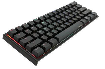 Ducky One 2 Mini v2 RGB LED 60% Double Shot PBT Mechanical Keyboard MX BROWN