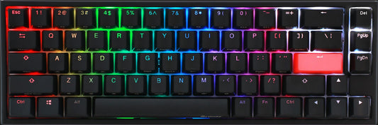 DUCKY One 2 SF RGB LED 65% Double Shot PBT MX BROWN Mechanical Keyboard (DKON1967ST-BUSPDAZT1)