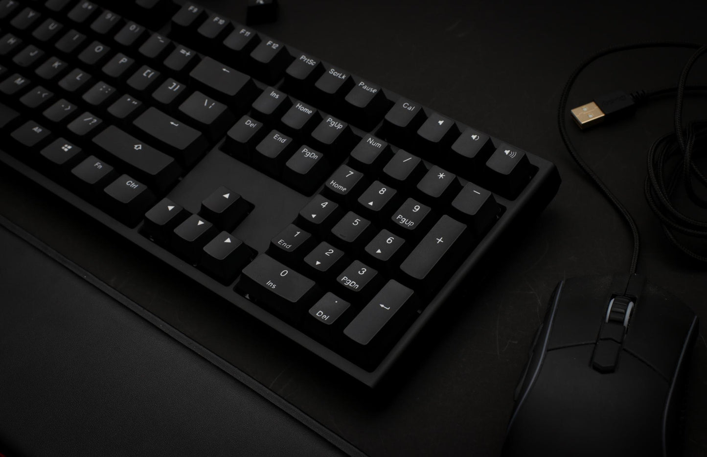 Ducky One 2 Phantom Black Double Shot PBT Mechanical Keyboard