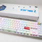 Ducky One 2 Pure White 2020 Christmas Limited Edition MX BROWN RGB LED Double Shot PBT Mechanical Keyboard
