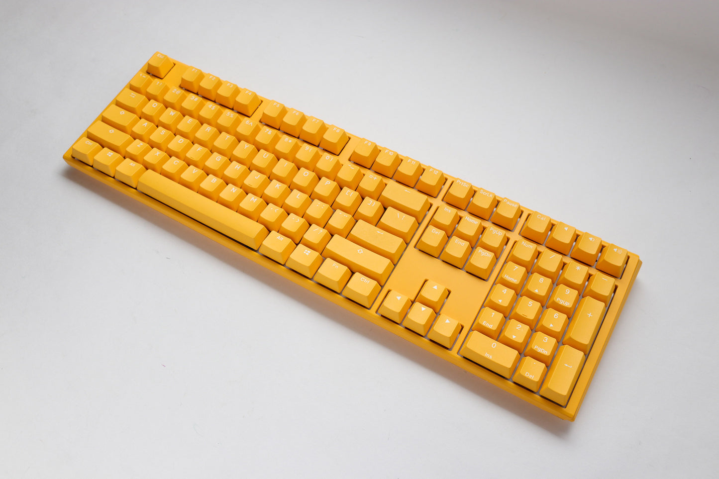 Ducky One 3 Yellow Hotswap RGB Double Shot PBT QUACK Mechanical Keyboard