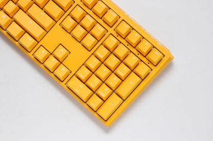 Ducky One 3 Yellow Hotswap RGB Double Shot PBT QUACK Mechanical Keyboard