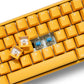 Ducky YELLOW One 3 Mini 60% Hotswap RGB Double Shot PBT QUACK Mechanical Keyboard