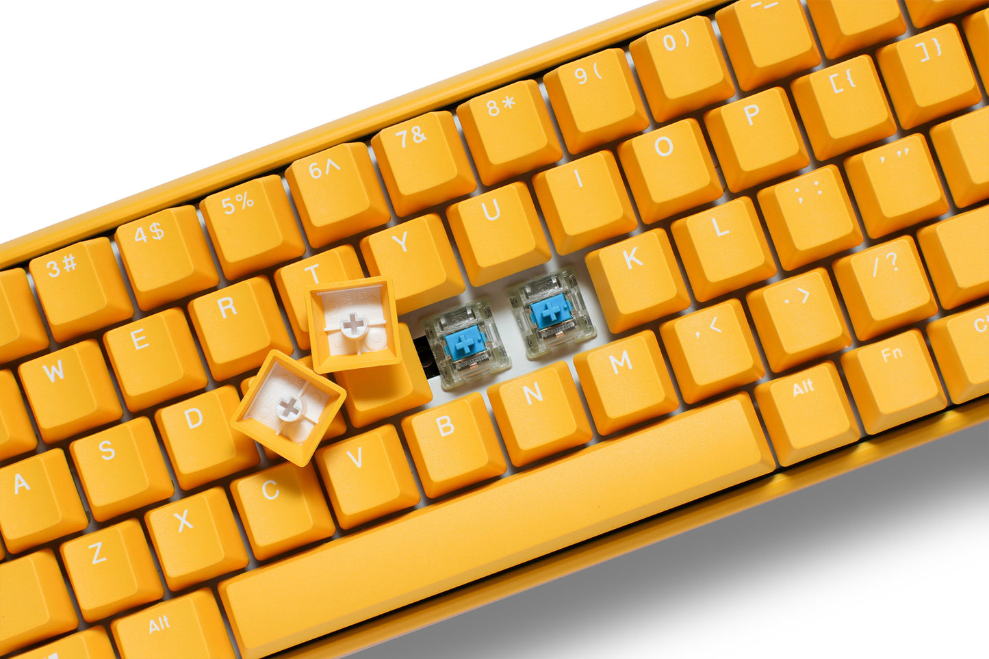 Ducky One 3 YELLOW SF 65% Hotswap RGB Double Shot PBT QUACK Mechanical Keyboard